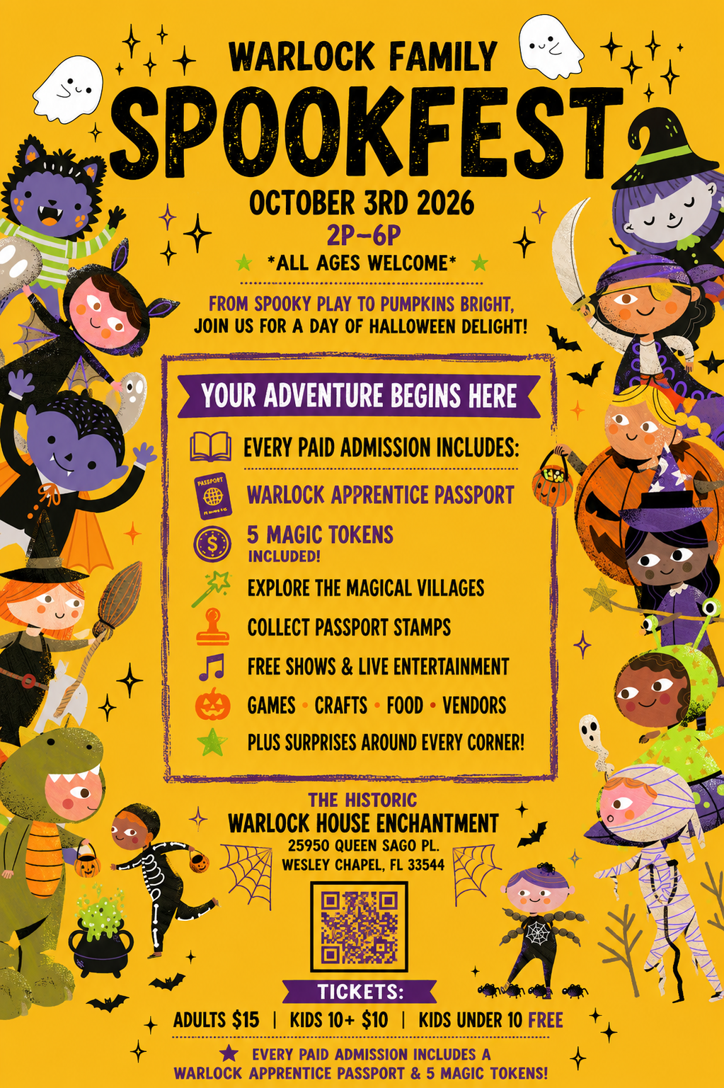 Introducing the First Warlock Family Spookfest